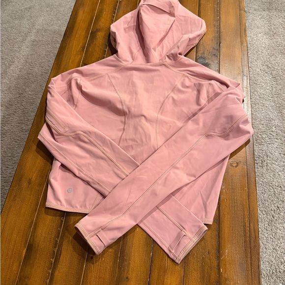 lululemon athletica Light Pink Cropped Hoodie - Picture 3 of 3